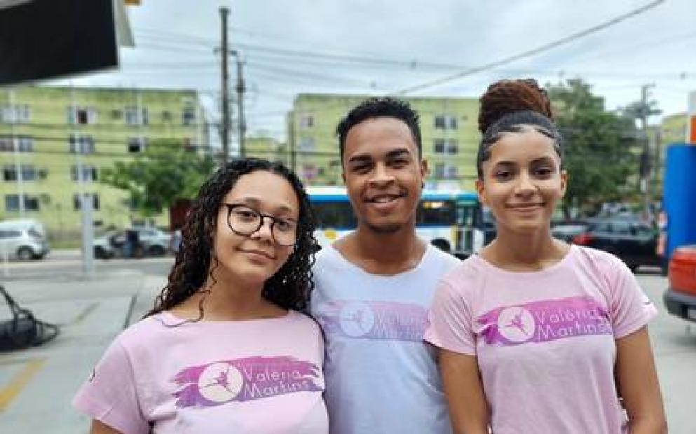 A Conquista de Tres Jovens Bailarinos da Cidade de Deus 